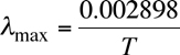 Wien's Law
