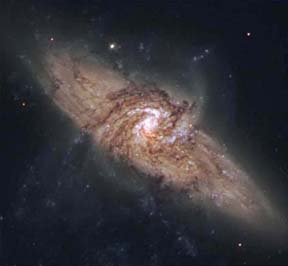 NGC 3314a and NGC 3314b