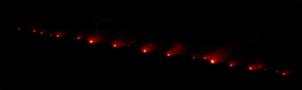 Comet P/Shoemaker-Levy 9 Train